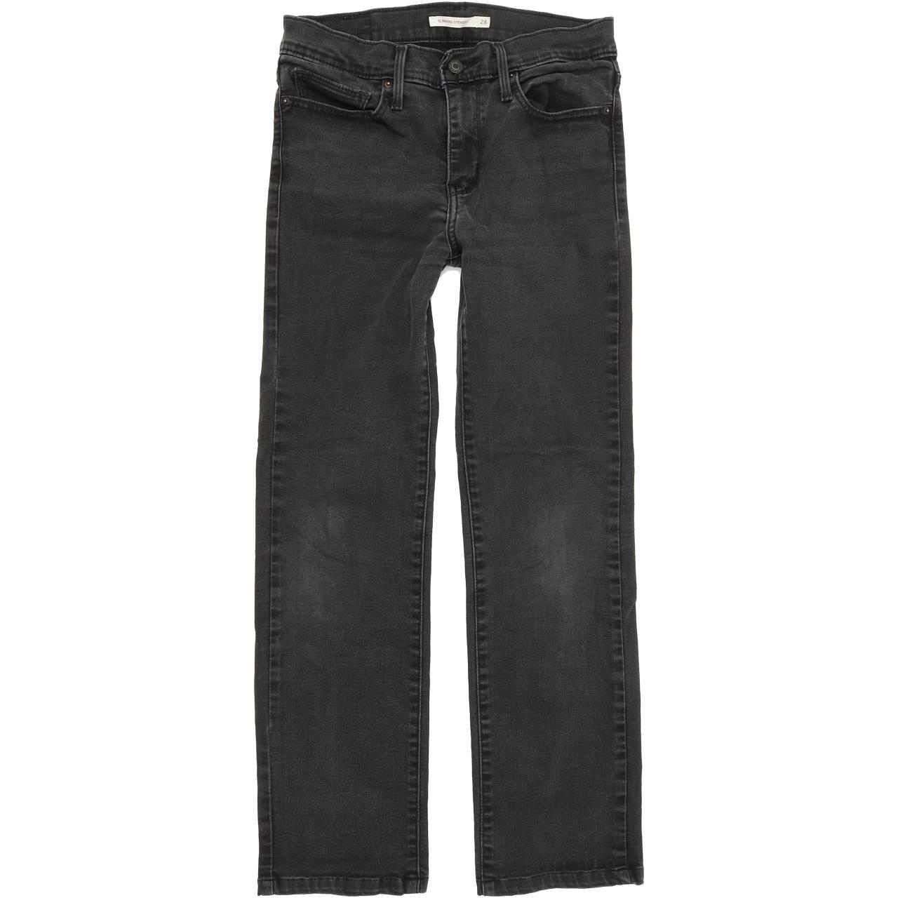 Levi's Slimming  Women Grey Straight Regular Stretch Jeans W28 L27