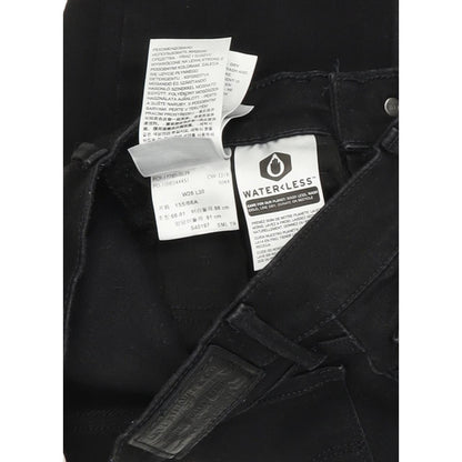 Levi's 710 Super Women Black Skinny Slim Stretch Jeans W26 L29
