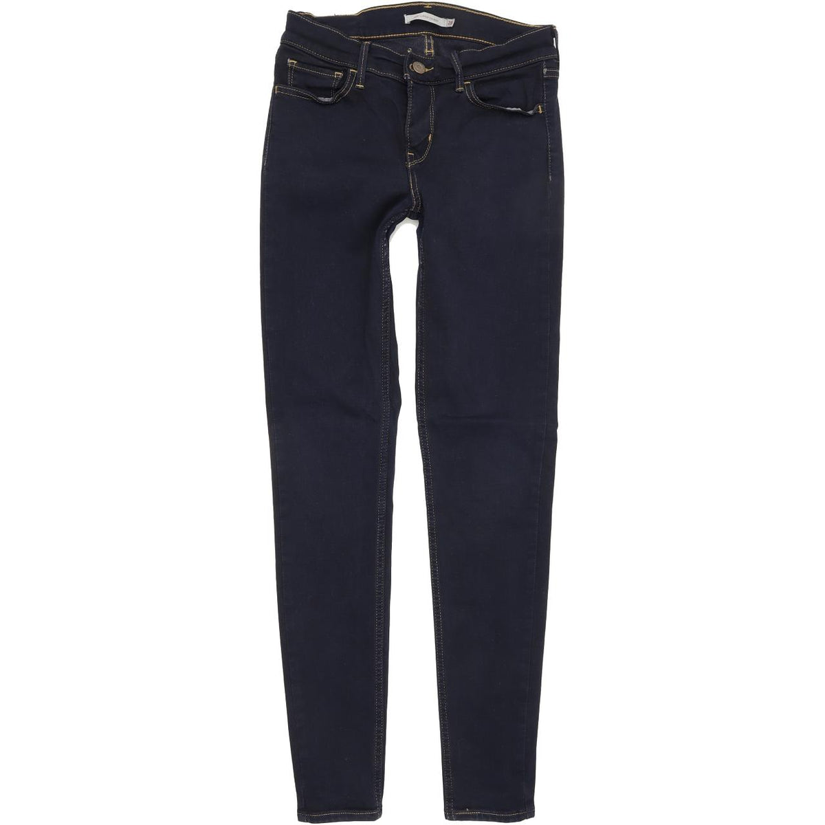 Levi's 710 Super Women Blue Skinny Slim Stretch Jeans W28 L29