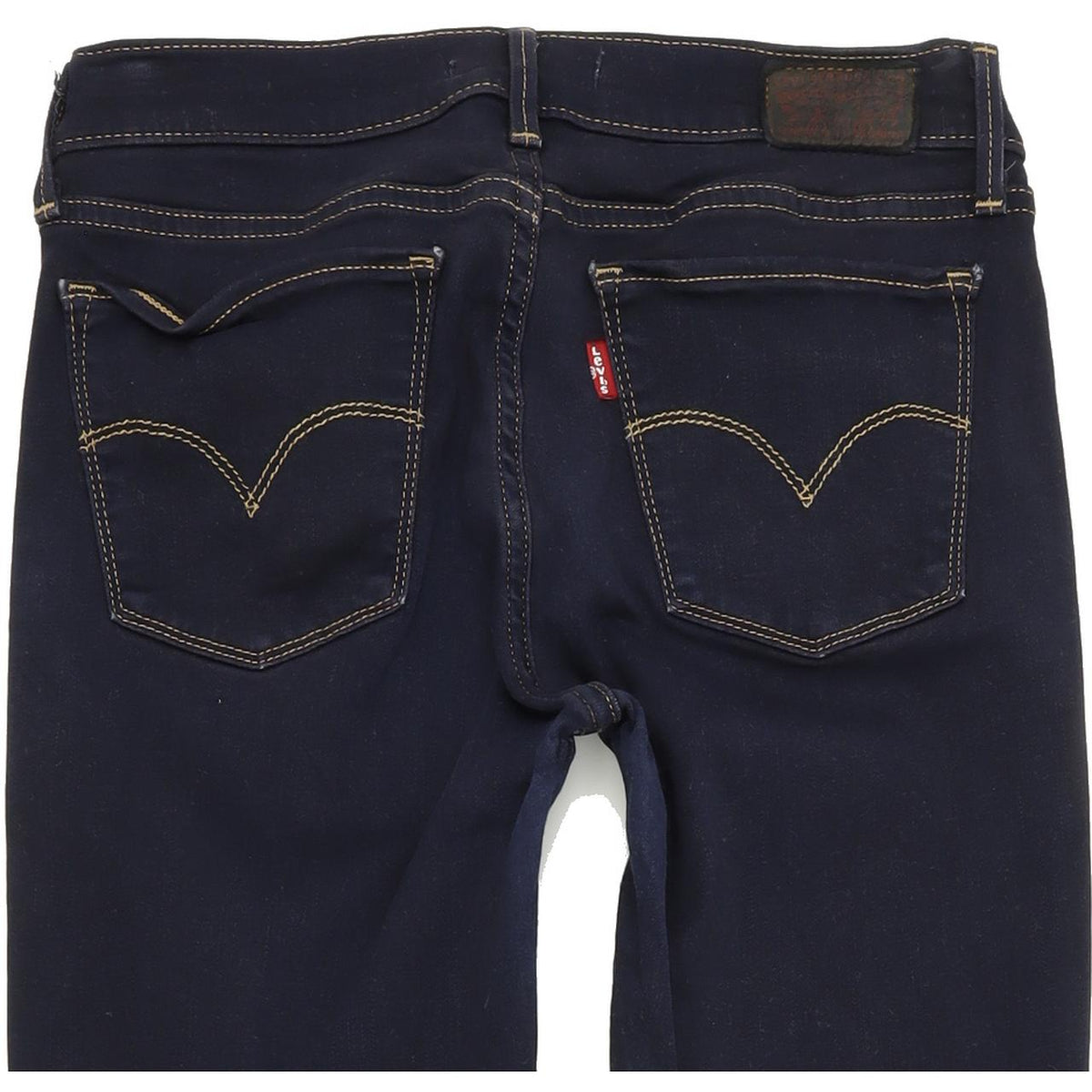Levi's 710 Super Women Blue Skinny Slim Stretch Jeans W28 L29