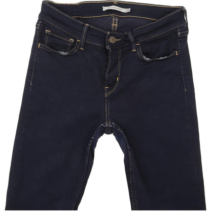 Levi's 710 Super Women Blue Skinny Slim Stretch Jeans W28 L29