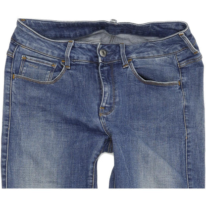 G-Star Women Blue Skinny Slim Stretch Jeans W29 L28
