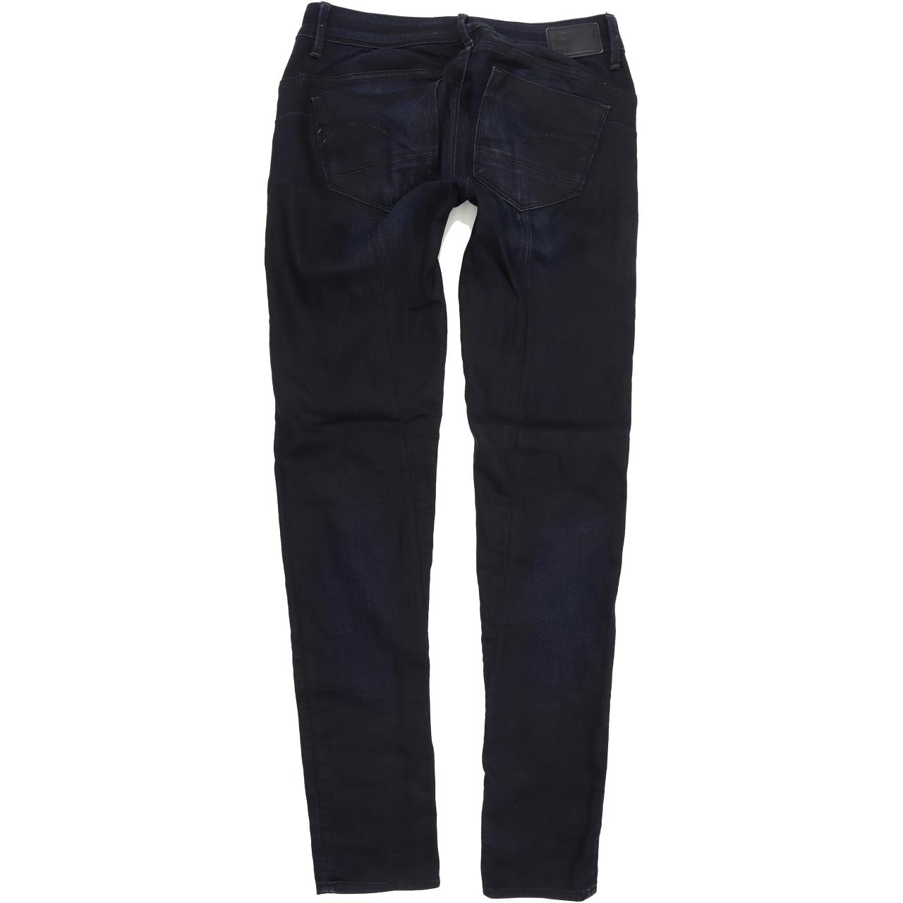 G-Star Midge Sculpted Lift Women Blue Skinny Slim Stretch Jeans W29 L32