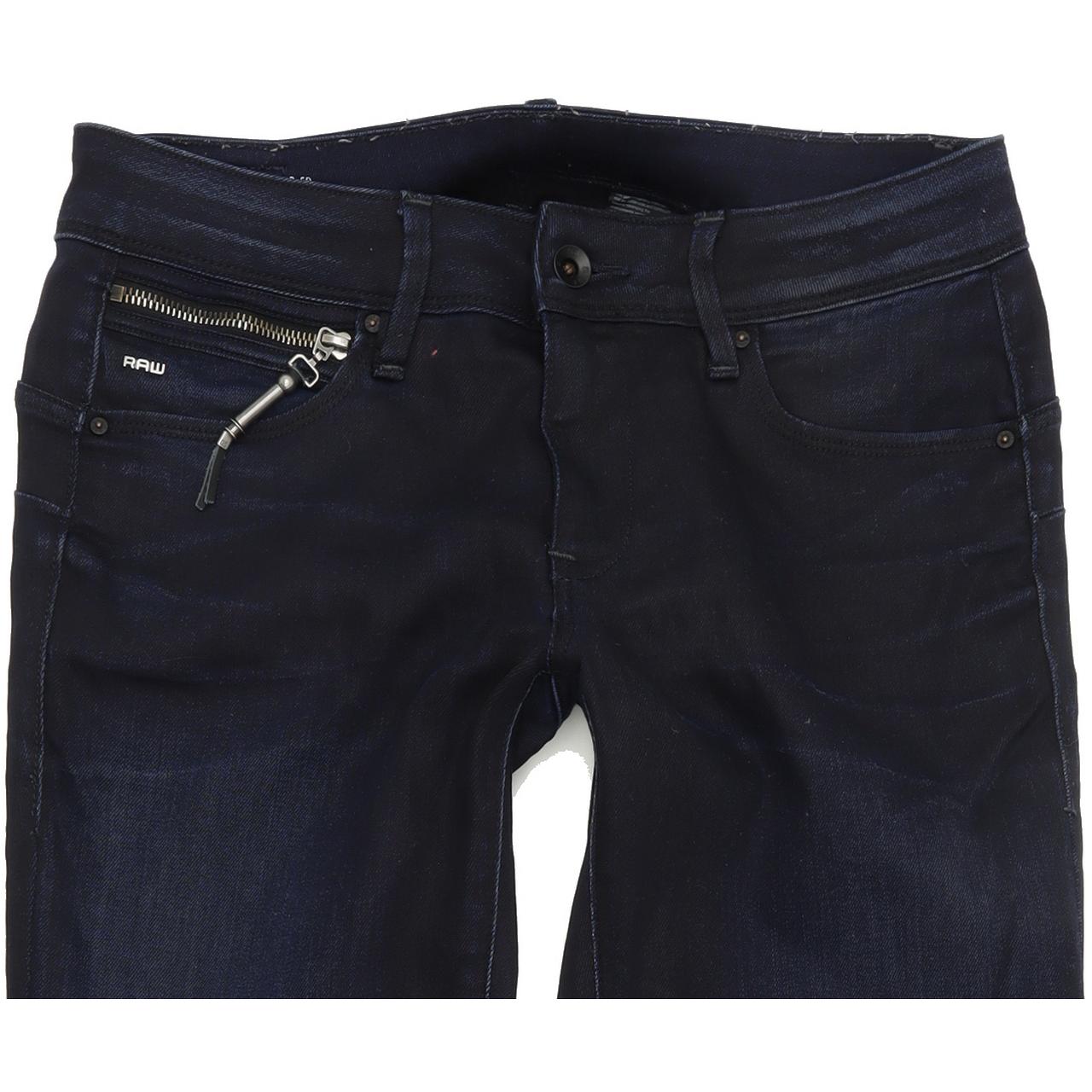 G-Star Midge Sculpted Lift Women Blue Skinny Slim Stretch Jeans W29 L32