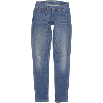 Levi's Demi Curve Women Blue Skinny Slim Stretch Jeans W24 L32
