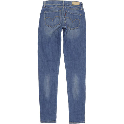 Levi's Demi Curve Women Blue Skinny Slim Stretch Jeans W24 L32