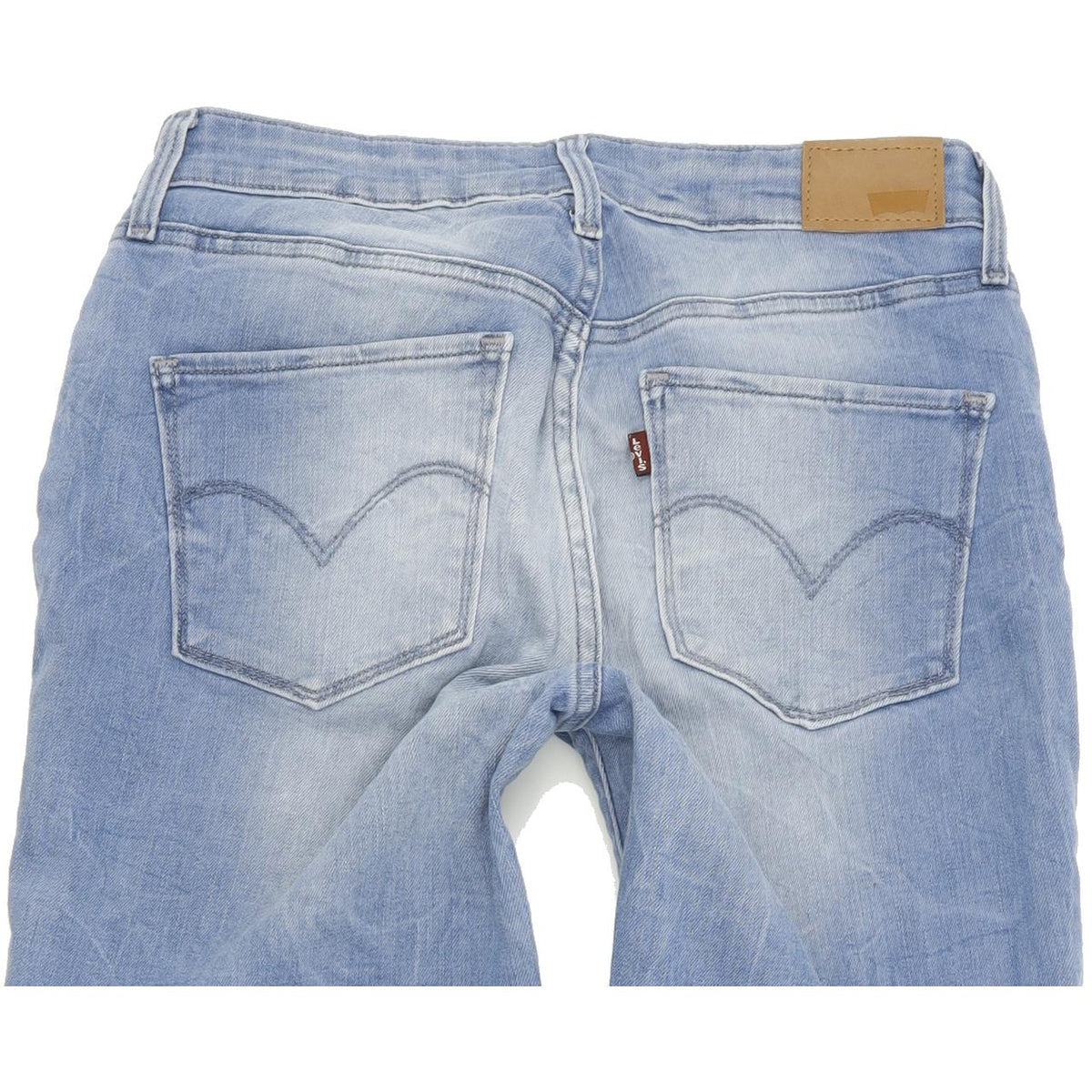 Levi's High Rise Women Blue Skinny Slim Stretch Jeans W27 L32