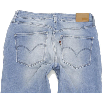 Levi's High Rise Women Blue Skinny Slim Stretch Jeans W27 L32