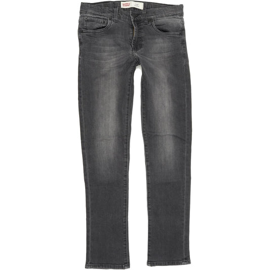Levi's 510 Kids Women Grey Skinny Slim Stretch Jeans W26 L29