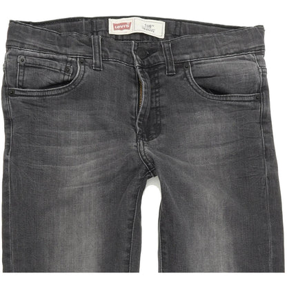 Levi's 510 Kids Women Grey Skinny Slim Stretch Jeans W26 L29
