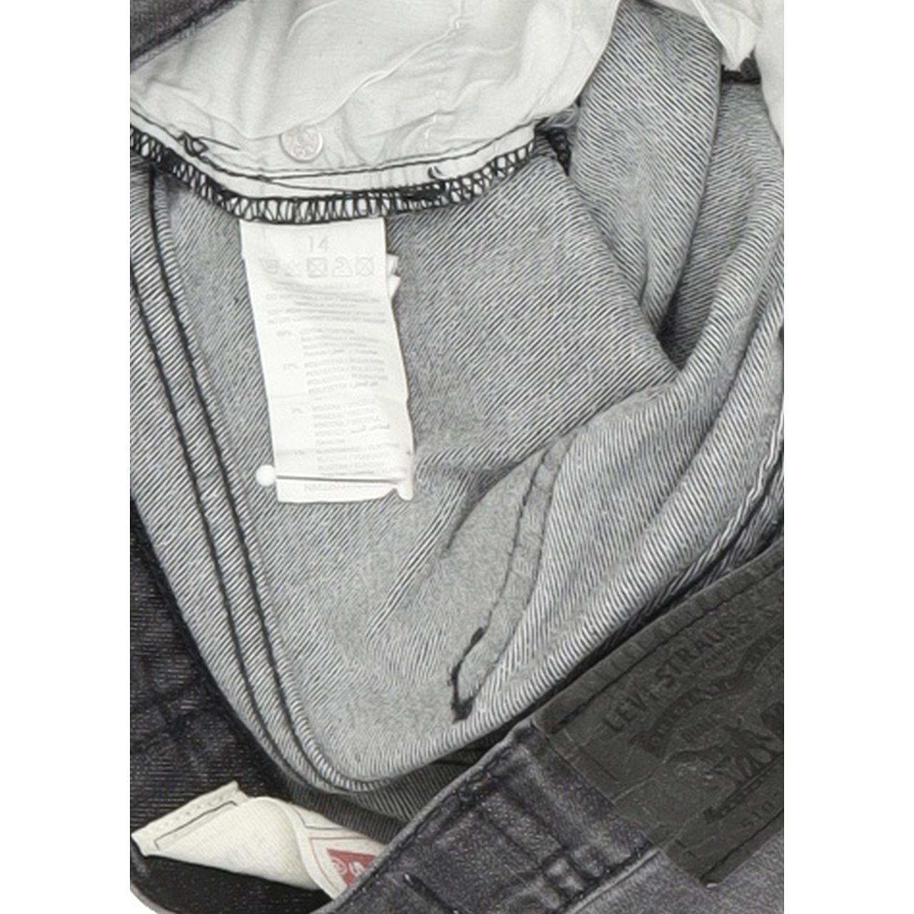 Levi's 510 Kids Women Grey Skinny Slim Stretch Jeans W26 L29