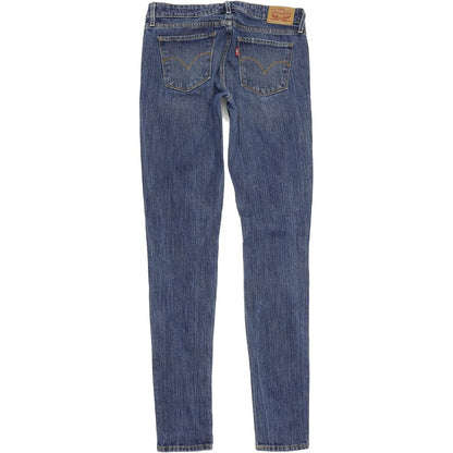Levi's 511 Women Blue Skinny Slim Stretch Jeans W27 L34