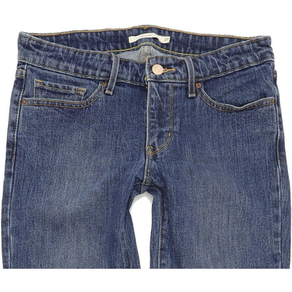 Levi's 511 Women Blue Skinny Slim Stretch Jeans W27 L34