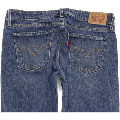 Levi's 511 Women Blue Skinny Slim Stretch Jeans W27 L34