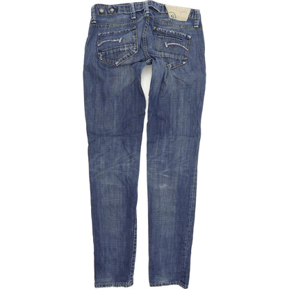 G-Star Radar Narrow Women Blue Straight Slim Jeans W30 L34