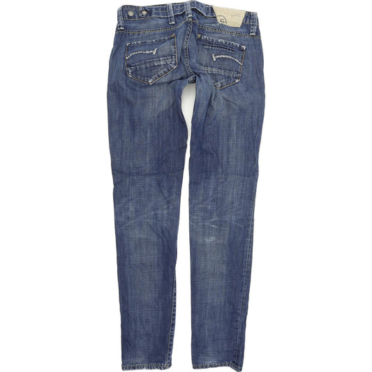 G-Star Radar Narrow Women Blue Straight Slim Jeans W30 L34