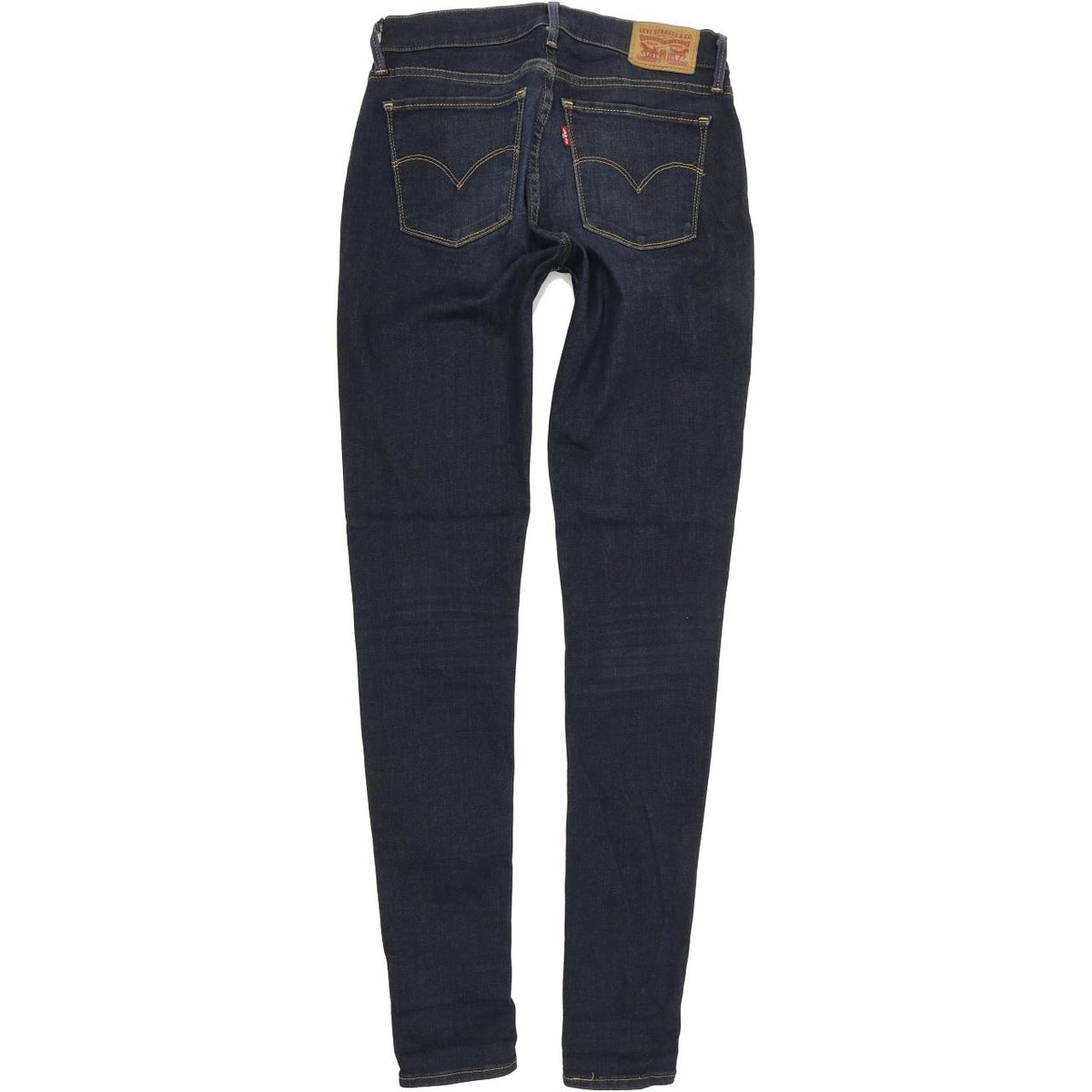 Levi's 710 Super Women Blue Skinny Slim Stretch Jeans W26 L32