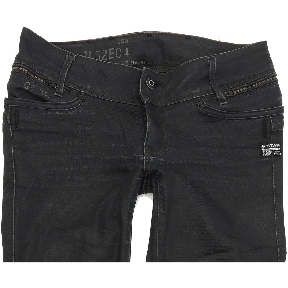 G-Star Berlin Women Blue Straight Regular Jeans W27 L34
