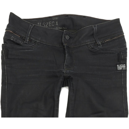 G-Star Berlin Women Blue Straight Regular Jeans W27 L34