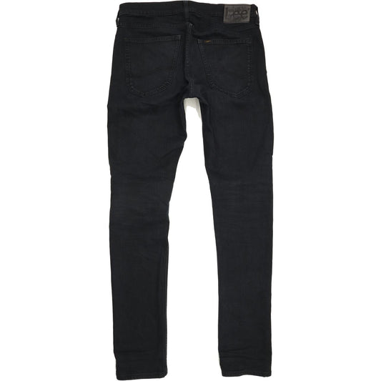 Lee Luke Men Black Skinny Slim Stretch Jeans W31 L34