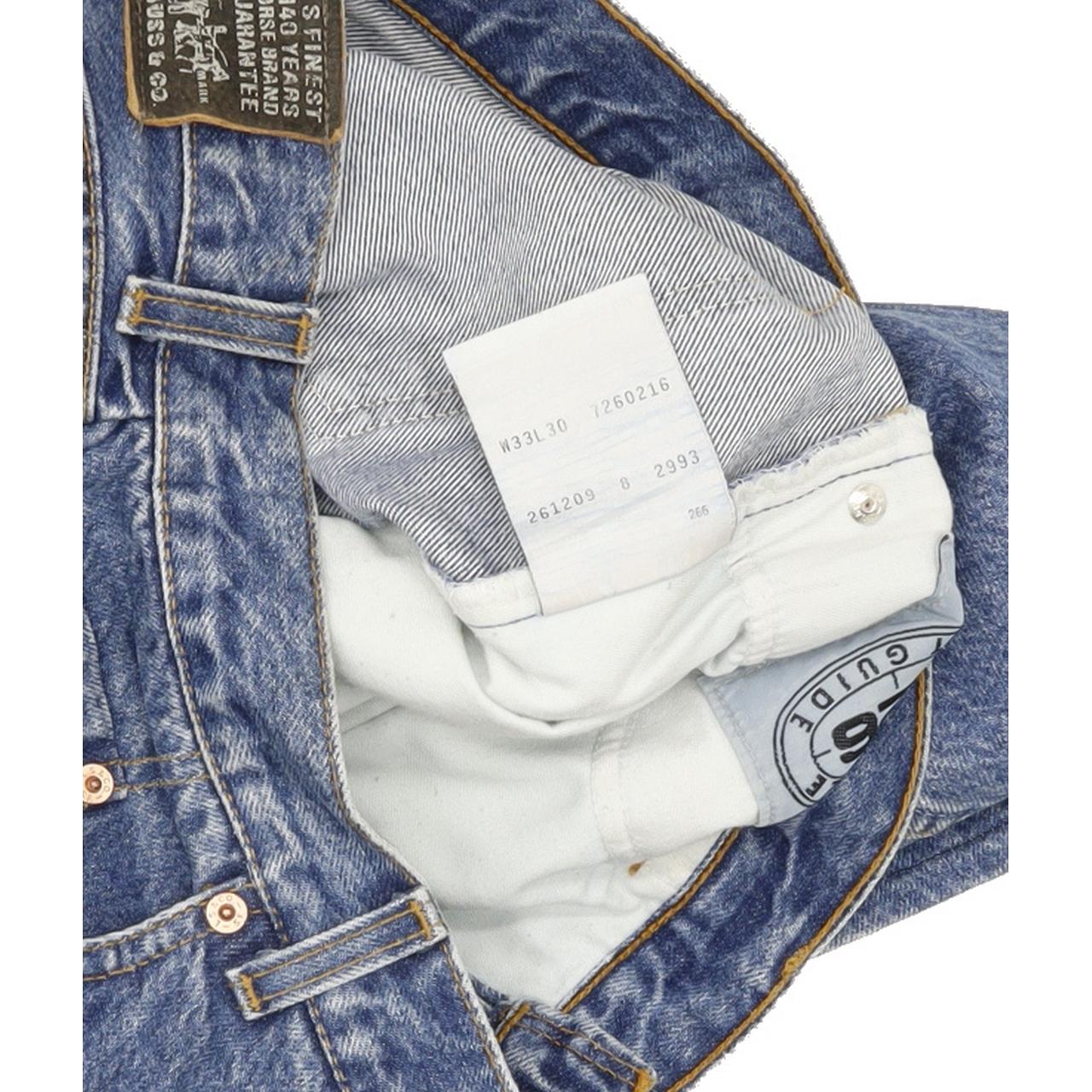 Levi's 726 Men Blue Tapered Relaxed Jeans W33 L29