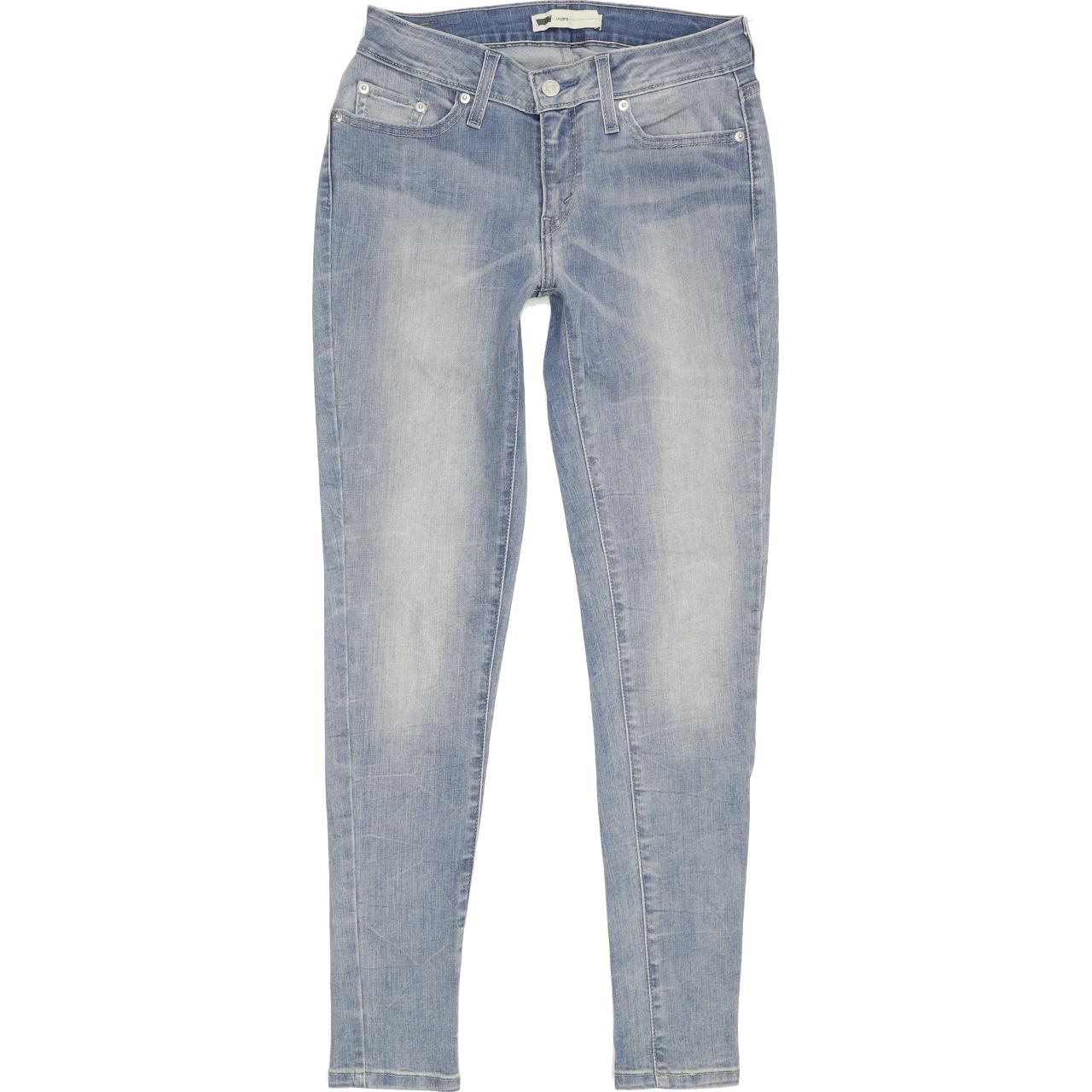 Levi's Women Blue Skinny Slim Stretch Jeans W29 L30