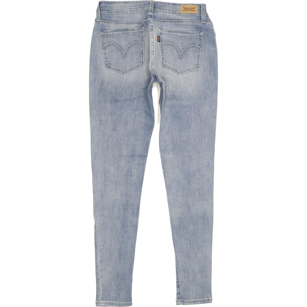 Levi's Women Blue Skinny Slim Stretch Jeans W29 L30