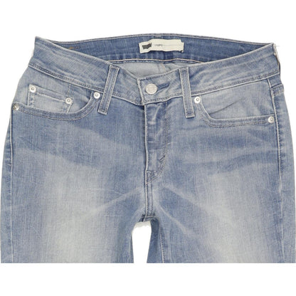 Levi's Women Blue Skinny Slim Stretch Jeans W29 L30
