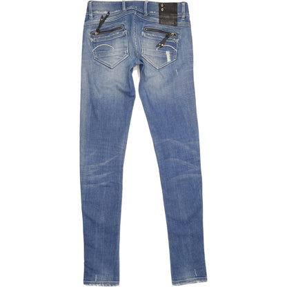 G-Star 3301 Women Blue Skinny Slim Jeans W28 L34
