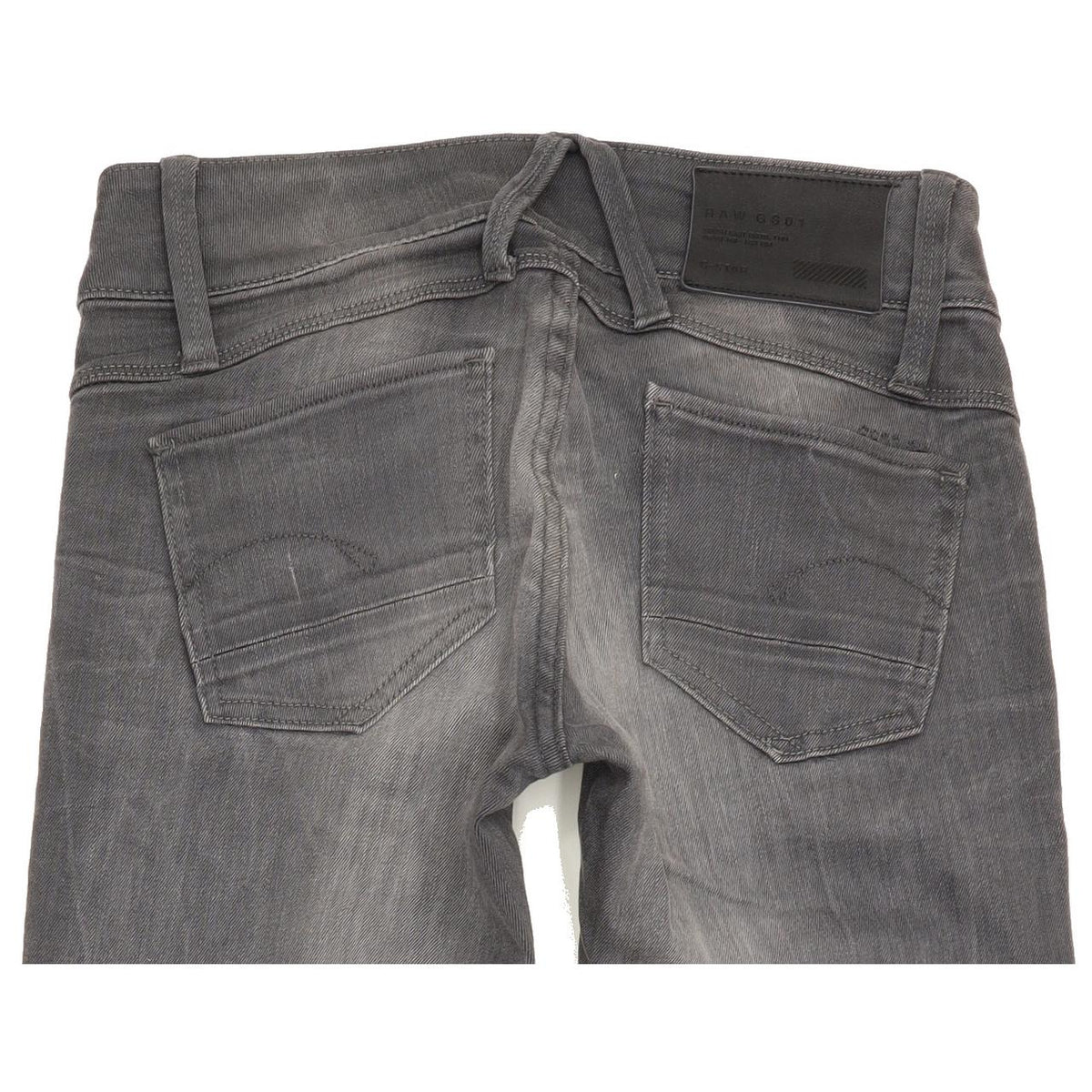 G-Star Lynn Women Grey Skinny Slim Stretch Jeans W26 L30