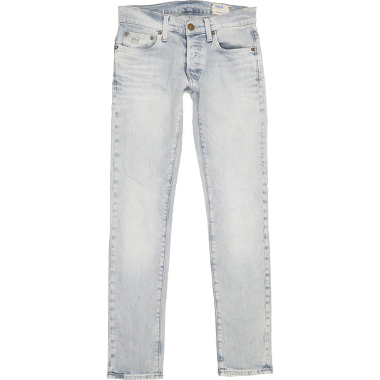 G-Star 3301 Men Blue Straight Slim Stretch Jeans W28 L31