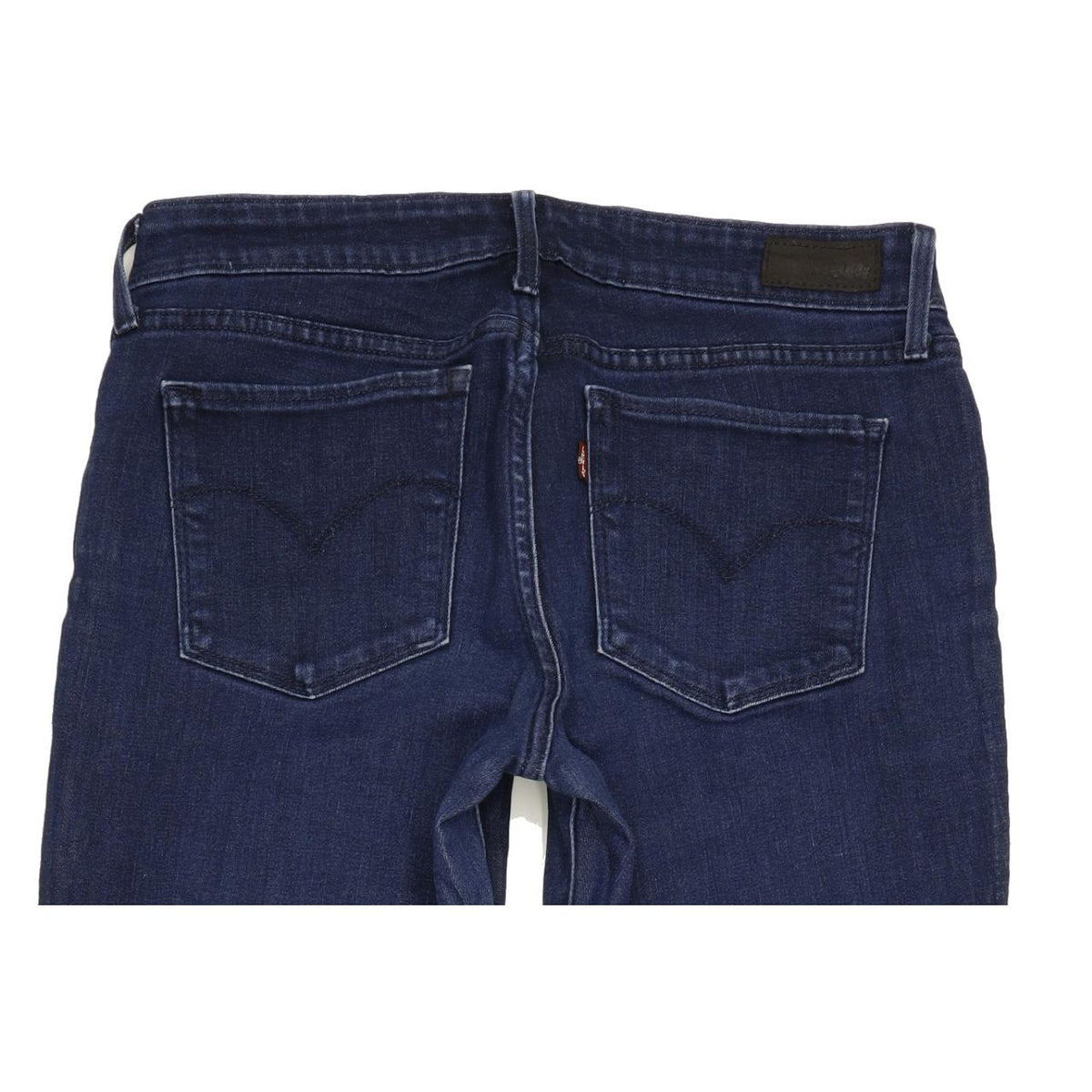 Levi's Demi Curve Women Blue Straight Slim Stretch Jeans W29 L33