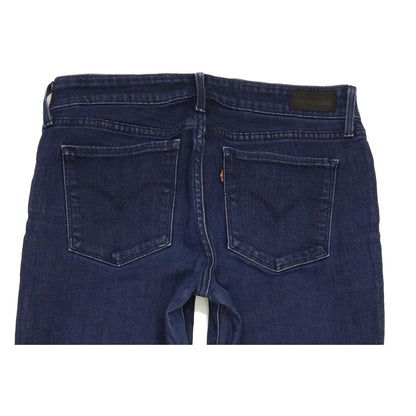 Levi's Demi Curve Women Blue Straight Slim Stretch Jeans W29 L33