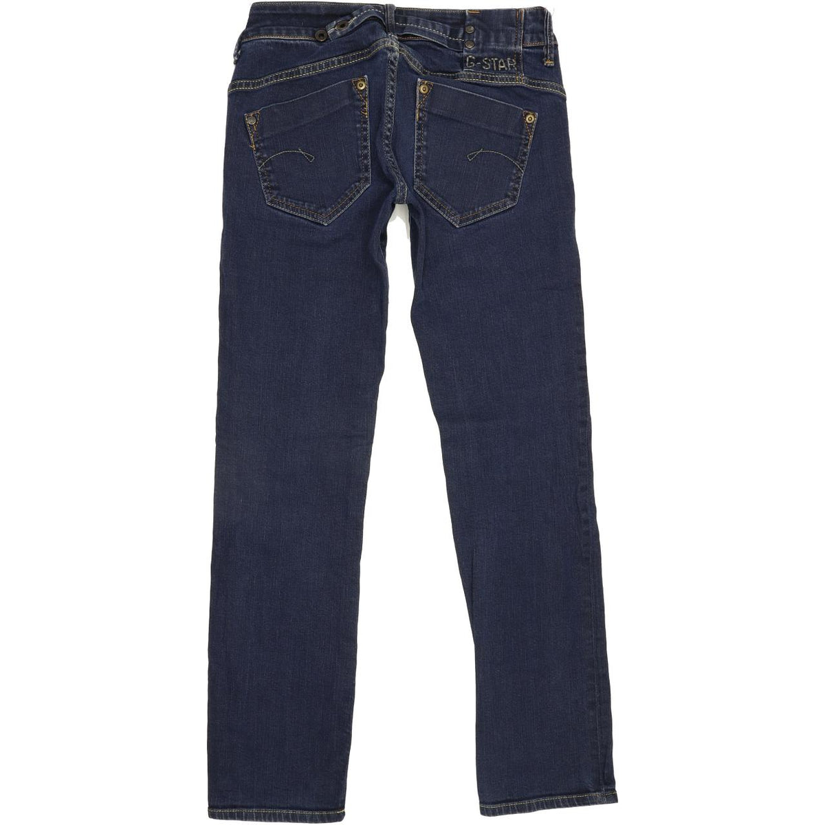 G-Star Midge Women Blue Straight Slim Stretch Jeans W27 L28