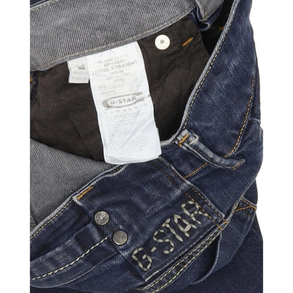 G-Star Midge Women Blue Straight Slim Stretch Jeans W27 L28