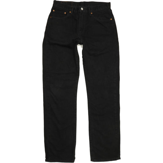 Levi's 751 Men Black Straight Regular Jeans W32 L33