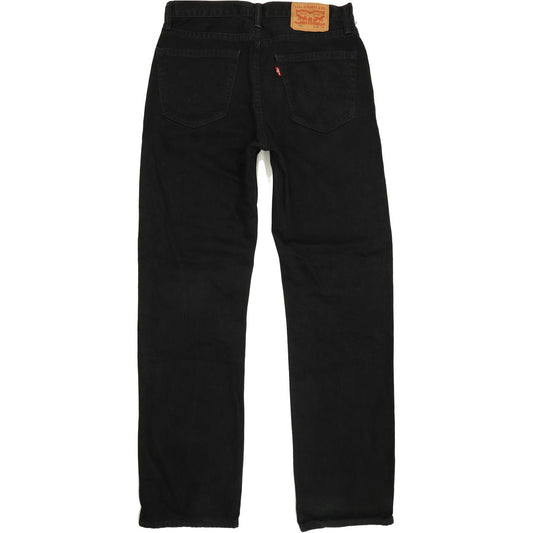 Levi's 751 Men Black Straight Regular Jeans W32 L33
