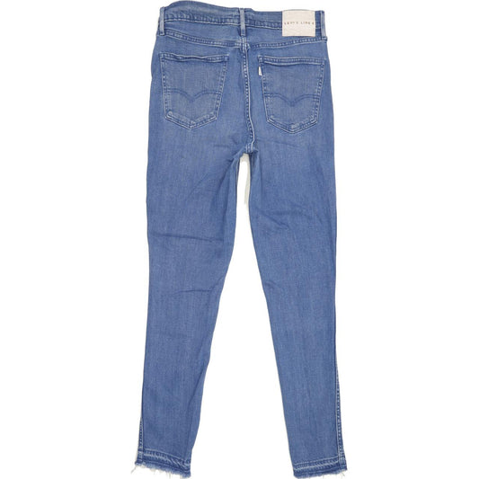 Levi's Line 8 High Blue Skinny Stretch Jeans High Waisted W30 L28