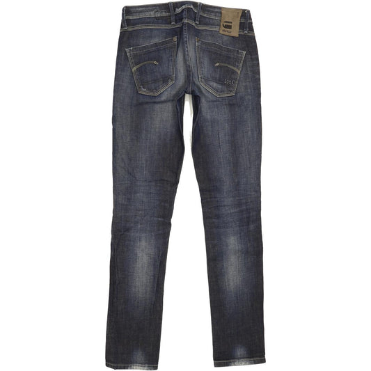 G-Star New Tag Women Blue Skinny Slim Stretch Jeans W27 L32