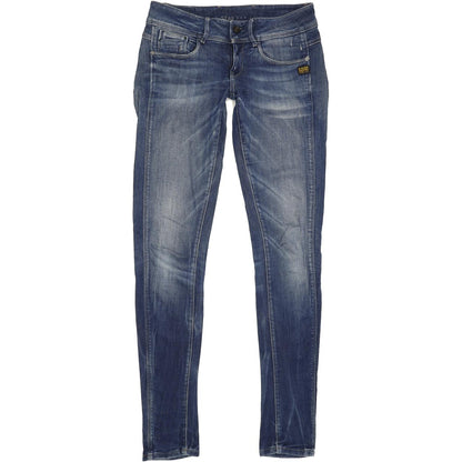 G-Star Midge Cody Women Blue Skinny Slim Stretch Jeans W28 L36
