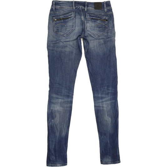 G-Star Midge Cody Women Blue Skinny Slim Stretch Jeans W28 L36
