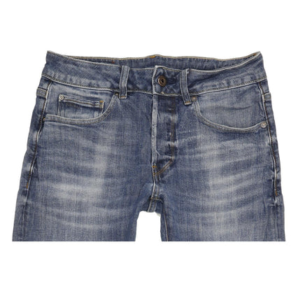 G-Star 3301 Men Blue Straight Slim Stretch Jeans W29 L31