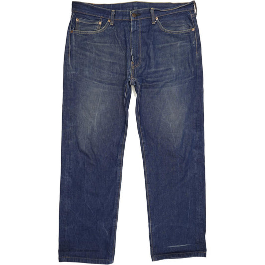 Levi's 505 Men Blue Straight Regular Jeans W38 L30