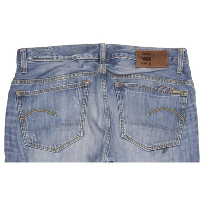 G-Star 3301 Blue Straight Regular Jeans W36 L32