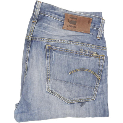 G-Star 3301 Blue Straight Regular Jeans W36 L32