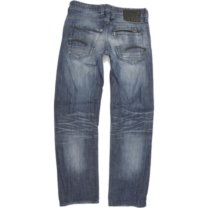 G-Star Attacc Men Blue Straight Regular Jeans W29 L30