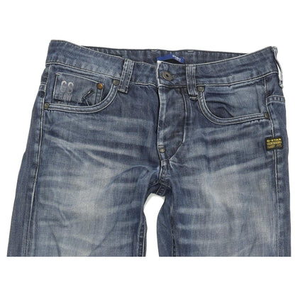G-Star Attacc Men Blue Straight Regular Jeans W29 L30