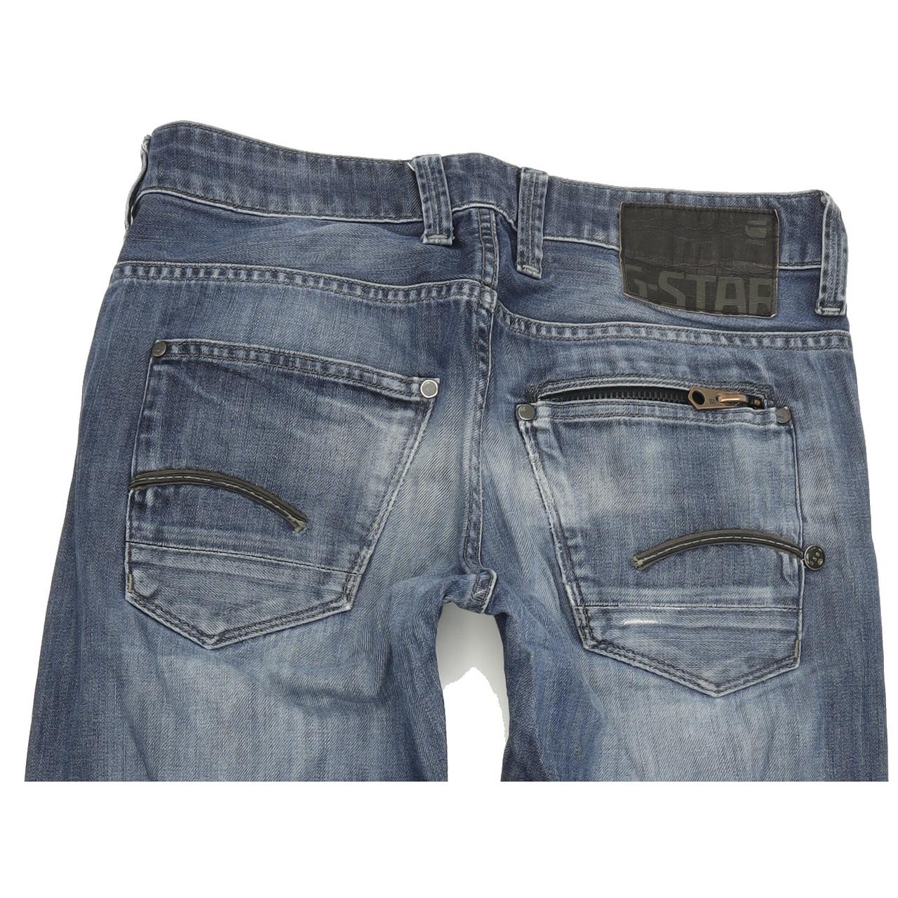 G-Star Attacc Men Blue Straight Regular Jeans W29 L30