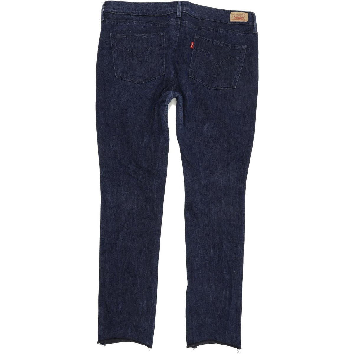 Levi's Women Blue Straight Slim Stretch Jeans W32 L29