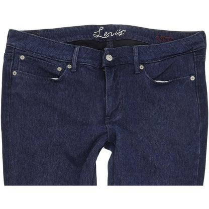 Levi's Women Blue Straight Slim Stretch Jeans W32 L29